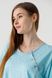 Комплект халат+сорочка жіночий Sevgi 679 XL Сіро-блакитний (2000990512680A)
