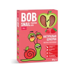 Магазин взуття Bob Snail цукерки яблучно-полуничні 60г 0415 П