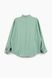Рубашка с узором женская Crep 90628 M Зеленый (2000989497646)