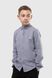 Рубашка однотонная для мальчика Deniz 311-1 164 см Серый (2000989810414D)