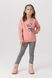Костюм для девочки (свитшот+штаны) Breeze 1567 104 см Розовый (2000990144331D)