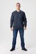 Пуловер однотонный мужской Akin Trico 1127 6XL Синий (2000990009975D)