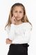 Блуза трикотаж для дівчинки Perix 4026 152 см Молочний (2000989809043D)