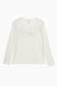 Блуза трикотаж для дівчинки Perix 4026 116 см Молочний (2000989809036D)