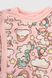 Костюм "Единорог" Тими Т14/4-Фт56 распашонка + ползуны + шапочка 56 см Розовый (4820000274395D)