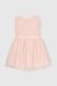 Сукня бальна з візерунком для дівчинки Wecan 24148 110 см Персиковий (2000990342997A)