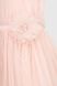 Платье бальное с узором для девочки Wecan 24148 104 см Персиковый (2000990342980A)