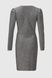 Платье вечернее однотонное женское MyChance 2401 48 Серебряный (2000990274427D)