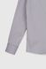 Рубашка однотонная для мальчика Deniz 311-1 164 см Серый (2000989810414D)