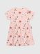 Сукня з візерунком для дівчинки Baby Show 16492 68 см Рожевий (2000990553942S)