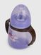 Поильник-непроливайка с силиконовым носиком и ручками Мегазайка 0314 Фиолетовый (2000990579577)