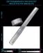 Світловідбивачі браслети з оксамитовою підкладкою Slap LM-0016-whitenologo 3х34 см Білий (2000989356080)