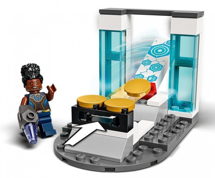 Магазин обуви Конструктор LEGO Marvel Super Heroes Лаборатория Шури 76212