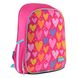 Рюкзак каркасний для дівчинки 1 Вересня 557709 Рожевий (2000990026873А)