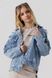 Куртка джинсова для дівчинки MK6096 176 см Блакитний (2000990395733D)