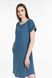 Платье однотонное женское W23-29 L Синий (2000989542964S)