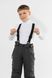 Штани на шлейках для хлопчика EN111 92 см Сірий (2000989592921W)