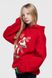 Худи с принтом для девочки XZKAMI 23092 158 см Красный (2000990106315W)(NY)