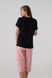 Пижама женская RUBINA 5381 4XL Черно-розовый (2000990482716A)