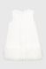 Платье бальное с узором для девочки Wecan 24086 104 см Белый (2000990145239A)