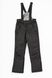 Штаны на шлейках для мальчика EN101 164 см Черный (2000989593836W)