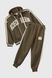 Спортивний костюм кофта+штани для хлопчика 8902 152 см Хакі (2000990561169D)