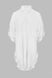 Туника однотонная женская 2023-12 XL Белый (2000990356802A)
