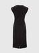 Платье однотонное женское 2416 2XL Черный (2000990589255S)