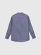 Рубашка однотонная для мальчика Redpolo 1719 140 см Джинсовая (2000990387929D)