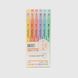 Набір двосторонніх маркерів Welbo Pastel WB534 6 кольорів Різнокольоровий (2000989889311)