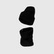 Набір шапка+баф чоловічий SHADO Shado №38/Баф1 Чорний (2000990217752D)