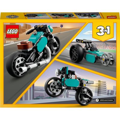 Магазин взуття Конструктор LEGO Creator Вінтажний мотоцикл 31135