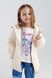 Куртка для девочки EAC5041 110 см Молочный (2000990257178D)