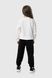Спортивні штани однотонні для дівчики Atabey 10351.1 140 см Чорний (2000990156228D)