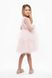 Платье нарядное для девочки Wecan 23078 116 см Розовый (2000989728634S)
