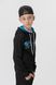 Спортивний костюм для хлопчика (кофта, штани) AZN 827 128 см Чорно-синій (2000989968795D)