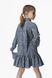 Сукня з візерунком для дівчинки Tais №7-1 140 см Сірий (2000989585824D)