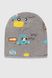 Набор шапка+снуд для мальчика Kraft 588TK 48-50 Графит (2000990450289D)