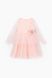 Сукня святкова для дівчинки Wecan 23078 116 см Рожевий (2000989728634S)