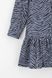 Сукня з візерунком для дівчинки Tais №7-1 128 см Сірий (2000989585800D)