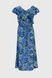 Сукня з візерунком жіноча TL230272 XS Синій (2000990334381S)