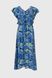 Сукня з візерунком жіноча TL230272 2XL Синій (2000990334442S)