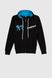 Спортивний костюм для хлопчика (кофта, штани) AZN 827 170 см Чорно-синій (2000989968832D)