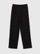 Спортивні штани однотонні прямі для дівчинки Тімі 41130 164 см Чорний (2000990540751D)