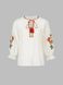 Вышиванка рубашка с принтом женская Park karon 23063 L Белый (2000990485519A)