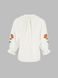 Вишиванка сорочка з принтом жіноча Park karon 23063 S Білий (2000990485496A)