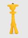 Прорезыватель для зубов силиконовый в футляре "Жираф" Мегазайка 0416 Желтый (4826077004163)