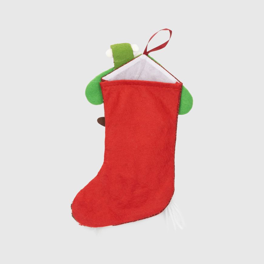 Магазин взуття Шкарпетка різдвяна "Дід Мороз" XD52661