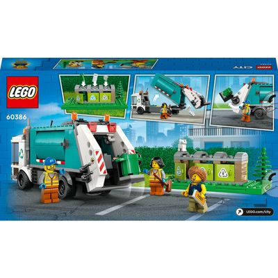Магазин обуви Конструктор LEGO City Мусороперерабатывающий грузовик 60386