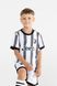 Футбольна форма для хлопчика BLD JEEP 104 см Чорно-білий (2000989681342A)